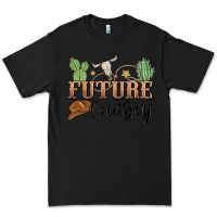Black future cowboy Premium Tee - MaliasSmallBusiness