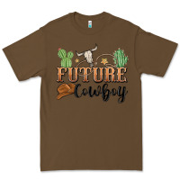 Cacao future cowboy Premium Tee - MaliasSmallBusiness