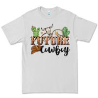 Dove Grey future cowboy Premium Tee - MaliasSmallBusiness