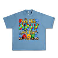 Pebble Blue see the able not the label Urban Heavy Tee - JahusDesignShop