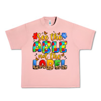 Salmon see the able not the label Urban Heavy Tee - JahusDesignShop