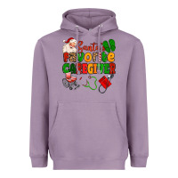 Lavender santas favorite caregiver Heavyweight Hoodie - MaliasSmallBusiness