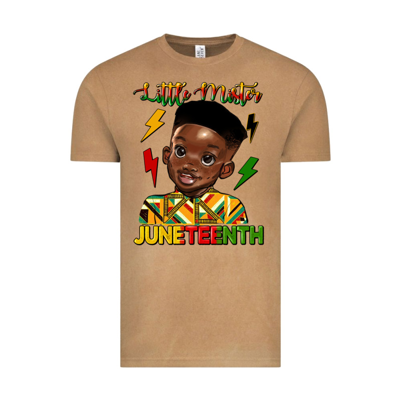 Little Mister Juneteenth Vintage Tee by HRA Design Shop | Teevron
