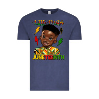 Vintage Denim little mister juneteenth Vintage Tee - HRA Design Shop