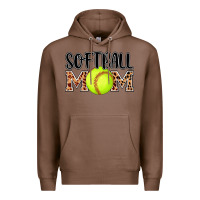 Chestnut softball mom Premium Hoodie - AdoDesignShop