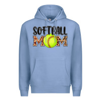 Colony Blue softball mom Premium Hoodie - AdoDesignShop