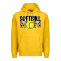 Lemon softball mom Premium Hoodie - AdoDesignShop