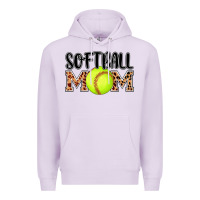 Lilac softball mom Premium Hoodie - AdoDesignShop