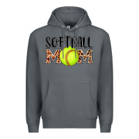 Rock softball mom Premium Hoodie - AdoDesignShop