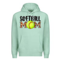 Seafoam softball mom Premium Hoodie - AdoDesignShop
