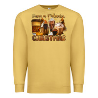 Antique Gold have a melanin christmas coffee cups Premium Sweatshirt - MaliasSmallBusiness