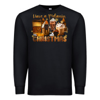 Black have a melanin christmas coffee cups Premium Sweatshirt - MaliasSmallBusiness