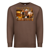 Chestnut have a melanin christmas coffee cups Premium Sweatshirt - MaliasSmallBusiness