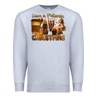 Heather Grey have a melanin christmas coffee cups Premium Sweatshirt - MaliasSmallBusiness