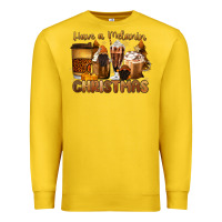Lemon have a melanin christmas coffee cups Premium Sweatshirt - MaliasSmallBusiness