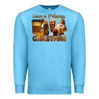 Ocean Blue have a melanin christmas coffee cups Premium Sweatshirt - MaliasSmallBusiness