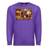 Purple have a melanin christmas coffee cups Premium Sweatshirt - MaliasSmallBusiness