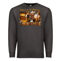 Smoke have a melanin christmas coffee cups Premium Sweatshirt - MaliasSmallBusiness