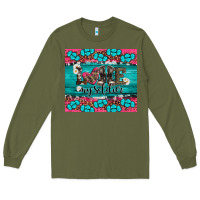 Army Green armed forces day love my soldier Long Sleeve Tee - Artiststas