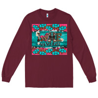 Burgundy armed forces day love my soldier Long Sleeve Tee - Artiststas
