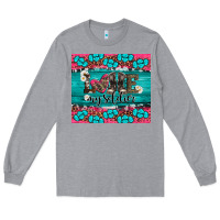 Heather Grey armed forces day love my soldier Long Sleeve Tee - Artiststas
