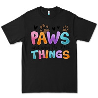 Black paws and enjoy the little things Premium Tee - MaliasSmallBusiness