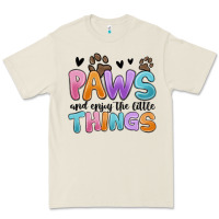 Bone paws and enjoy the little things Premium Tee - MaliasSmallBusiness