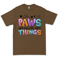 Cacao paws and enjoy the little things Premium Tee - MaliasSmallBusiness