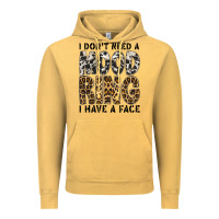 Vintage Mustard i dont need a mood ring i have a face Vintage Hoodie - CowhideDigitalArt