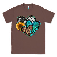 Chestnut turquoise sunflower hearts Classic Tee - Jasminsmagicworld