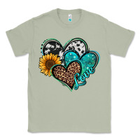 Matcha turquoise sunflower hearts Classic Tee - Jasminsmagicworld