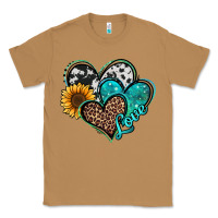 Toasted Coconut turquoise sunflower hearts Classic Tee - Jasminsmagicworld