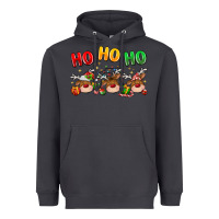 Smoke ho ho ho reindeer Heavyweight Hoodie - MaliasSmallBusiness