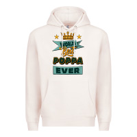 Pale Pink world's best poppa ever Premium Hoodie - Jasminsmagicworld