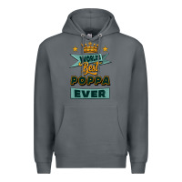 Rock world's best poppa ever Premium Hoodie - Jasminsmagicworld