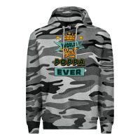 Slate Camo world's best poppa ever Premium Hoodie - Jasminsmagicworld