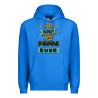 True Royal world's best poppa ever Premium Hoodie - Jasminsmagicworld