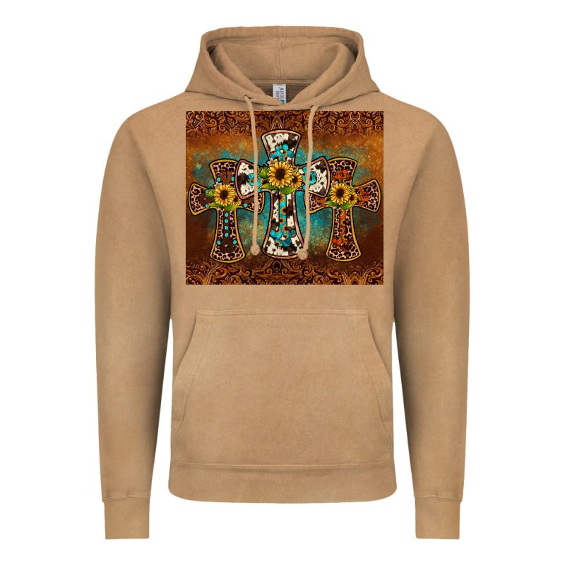 Cross Tumbler Vintage Hoodie by JahusDesignShop | Teevron