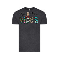 Vintage Black tired mom vibes Vintage Tee - CowhideDigitalArt