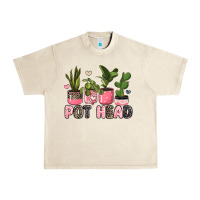 Sandshell pot head plants Urban Heavy Tee - JahusDesignShop