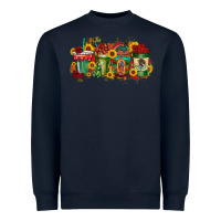 Navy our lady drink Heavyweight Sweatshirt - RacoonDesign