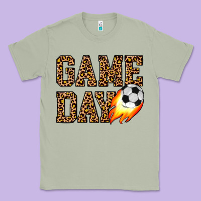 Game Day Soccer Classic Tee Designed By Jahusdesignshop