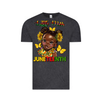 Vintage Black little miss juneteenth Vintage Tee - HRA Design Shop