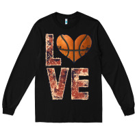 Black basketball love Long Sleeve Tee - JahusDesignShop