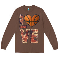 Chestnut basketball love Long Sleeve Tee - JahusDesignShop