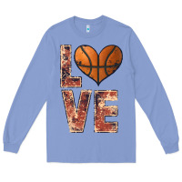 Colony Blue basketball love Long Sleeve Tee - JahusDesignShop