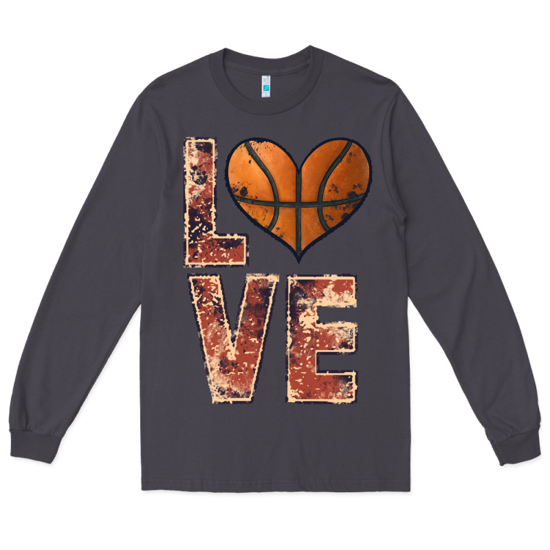 Basketball Love Long Sleeve Tee by JahusDesignShop | Teevron