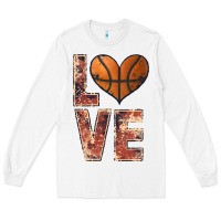 White basketball love Long Sleeve Tee - JahusDesignShop