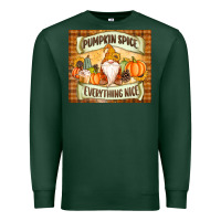 Sports Green Pumpkin Spice Everything Nice Gnome Premium Sweatshirt - MaliasSmallBusiness