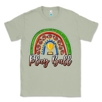 Matcha Play Ball Football Rainbow Classic Tee - CowhideDigitalArt